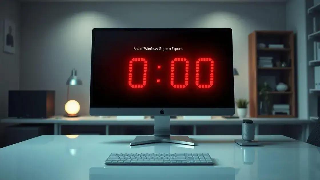 Understanding the end of Windows 10 support Understanding the end of Windows 10 support