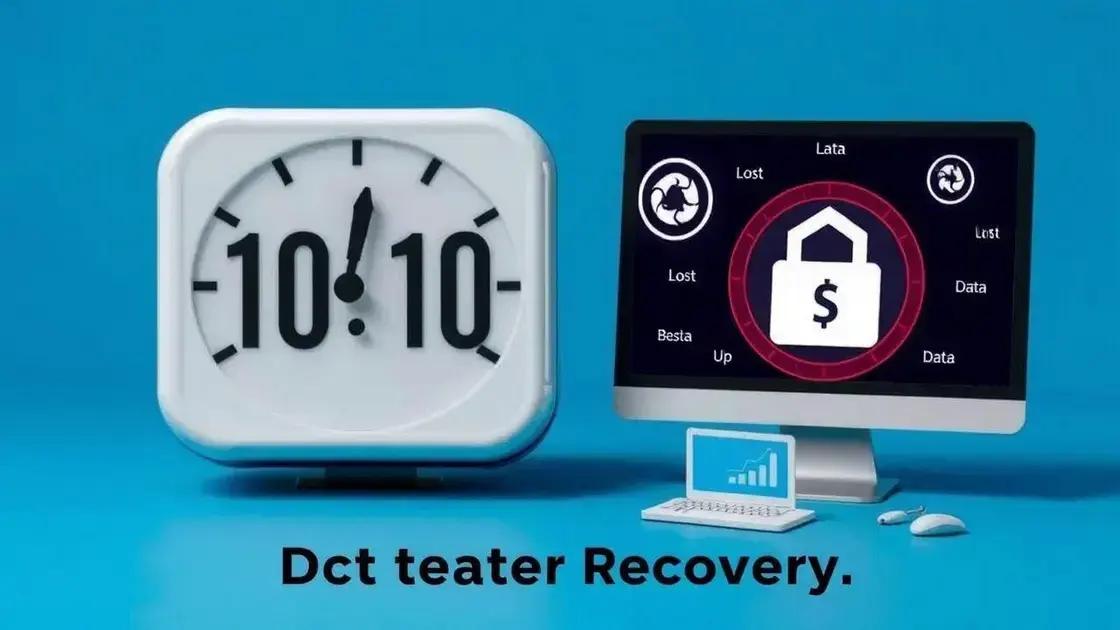 The importance of acting quickly in data recovery