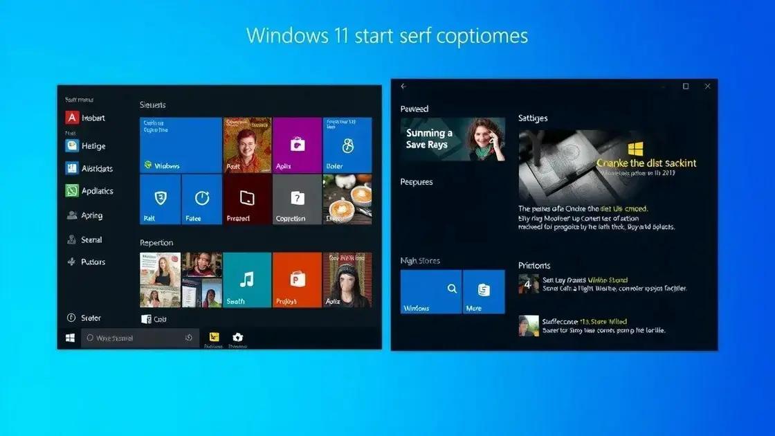 Understanding the new start menu design Understanding the new start menu design